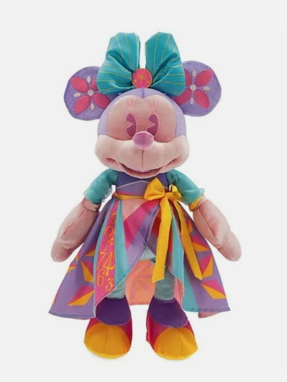 Disney Minnie Main Attraction Its A Small World Collectible Plush